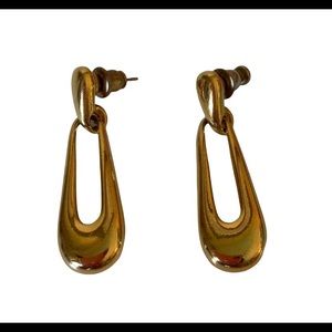 Napier Gold Tone Earrings